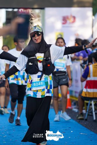 Race photo from Taman Budaya x BOGORUN 2025