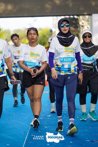 Race photo from Taman Budaya x BOGORUN 2025