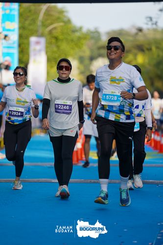Race photo from Taman Budaya x BOGORUN 2025