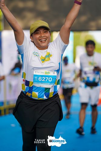 Race photo from Taman Budaya x BOGORUN 2025