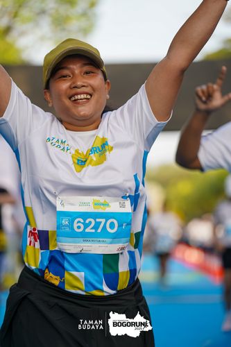 Race photo from Taman Budaya x BOGORUN 2025