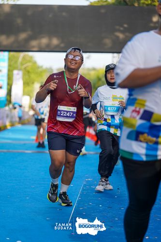 Race photo from Taman Budaya x BOGORUN 2025