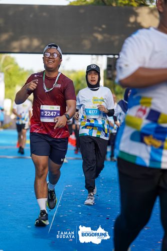 Race photo from Taman Budaya x BOGORUN 2025