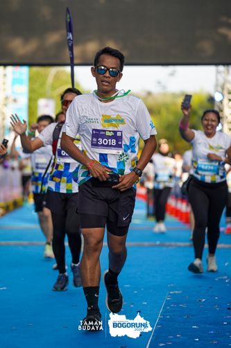 Race photo from Taman Budaya x BOGORUN 2025