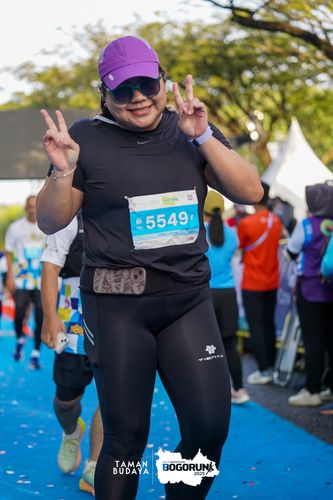 Race photo from Taman Budaya x BOGORUN 2025