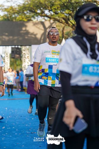 Race photo from Taman Budaya x BOGORUN 2025