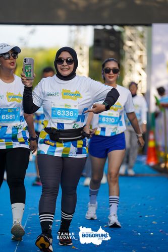 Race photo from Taman Budaya x BOGORUN 2025