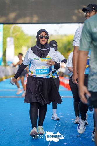 Race photo from Taman Budaya x BOGORUN 2025