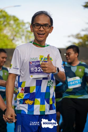 Race photo from Taman Budaya x BOGORUN 2025