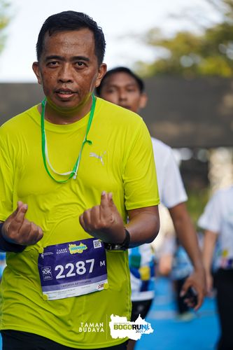 Race photo from Taman Budaya x BOGORUN 2025