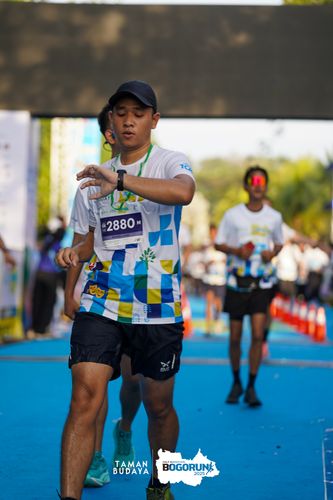 Race photo from Taman Budaya x BOGORUN 2025