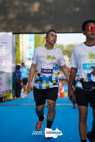 Race photo from Taman Budaya x BOGORUN 2025