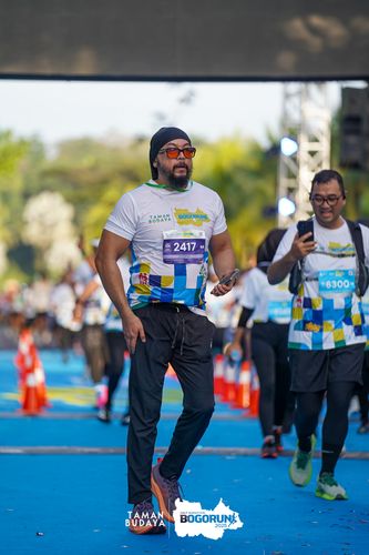 Race photo from Taman Budaya x BOGORUN 2025