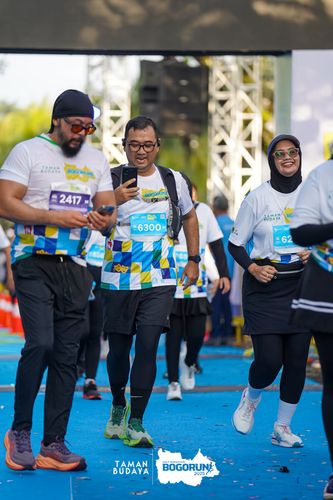 Race photo from Taman Budaya x BOGORUN 2025