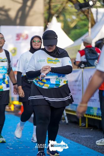 Race photo from Taman Budaya x BOGORUN 2025