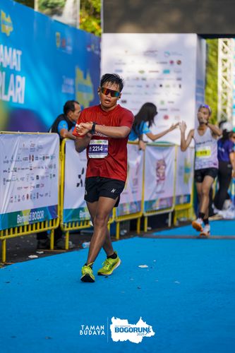 Race photo from Taman Budaya x BOGORUN 2025