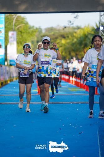 Race photo from Taman Budaya x BOGORUN 2025