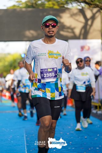 Race photo from Taman Budaya x BOGORUN 2025