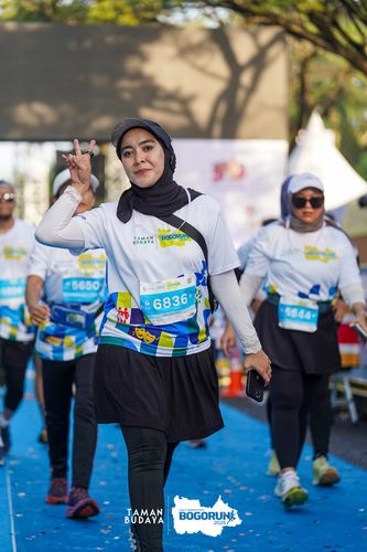 Race photo from Taman Budaya x BOGORUN 2025