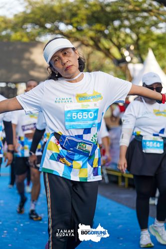 Race photo from Taman Budaya x BOGORUN 2025