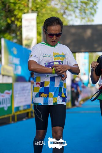 Race photo from Taman Budaya x BOGORUN 2025