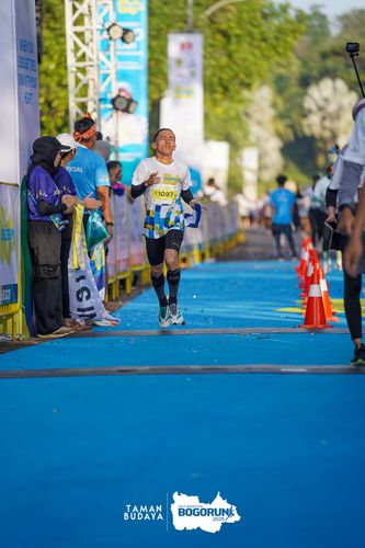 Race photo from Taman Budaya x BOGORUN 2025