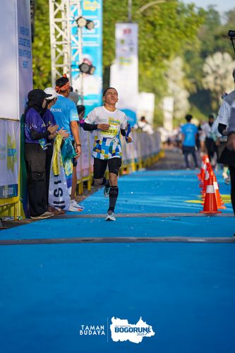 Race photo from Taman Budaya x BOGORUN 2025