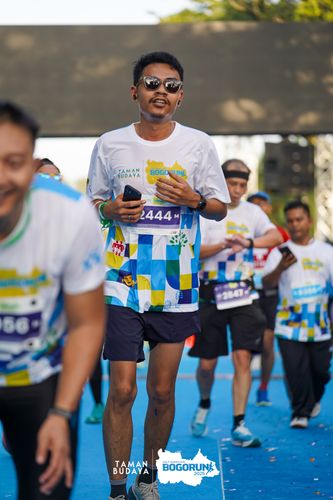 Race photo from Taman Budaya x BOGORUN 2025