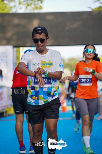 Race photo from Taman Budaya x BOGORUN 2025