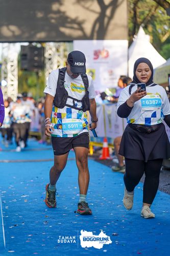 Race photo from Taman Budaya x BOGORUN 2025