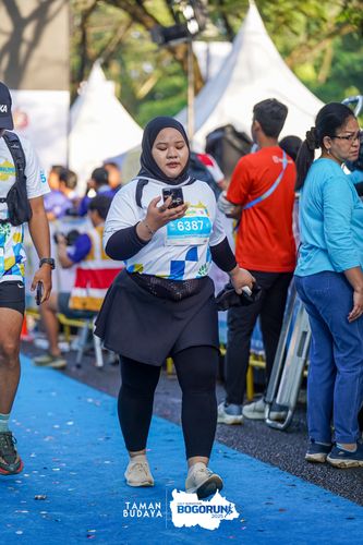 Race photo from Taman Budaya x BOGORUN 2025