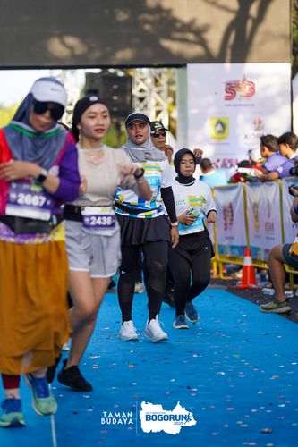 Race photo from Taman Budaya x BOGORUN 2025