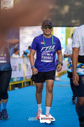 Race photo from Taman Budaya x BOGORUN 2025
