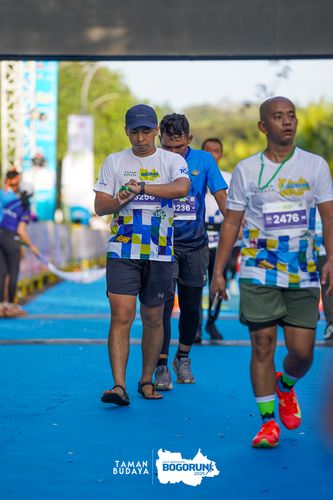 Race photo from Taman Budaya x BOGORUN 2025
