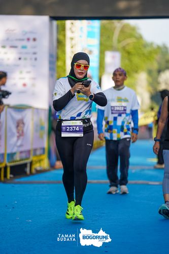 Race photo from Taman Budaya x BOGORUN 2025