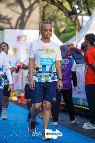Race photo from Taman Budaya x BOGORUN 2025