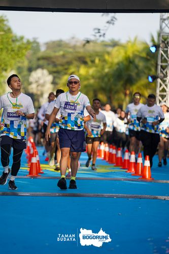 Race photo from Taman Budaya x BOGORUN 2025