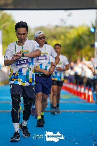 Race photo from Taman Budaya x BOGORUN 2025