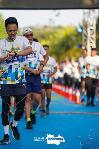 Race photo from Taman Budaya x BOGORUN 2025