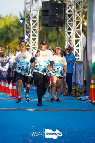 Race photo from Taman Budaya x BOGORUN 2025