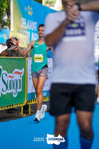 Race photo from Taman Budaya x BOGORUN 2025