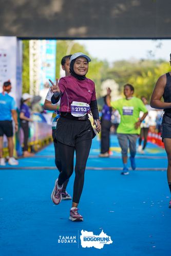 Race photo from Taman Budaya x BOGORUN 2025
