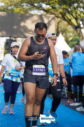 Race photo from Taman Budaya x BOGORUN 2025