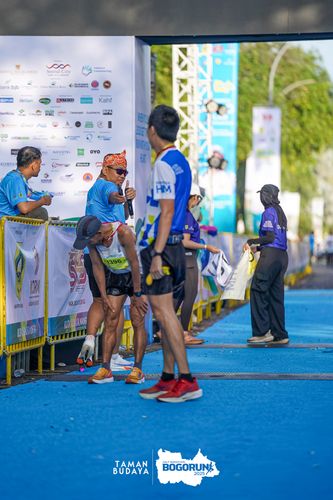 Race photo from Taman Budaya x BOGORUN 2025