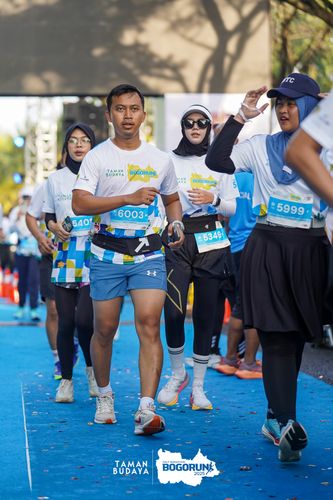 Race photo from Taman Budaya x BOGORUN 2025