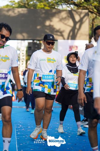 Race photo from Taman Budaya x BOGORUN 2025