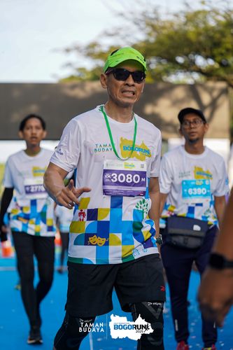 Race photo from Taman Budaya x BOGORUN 2025