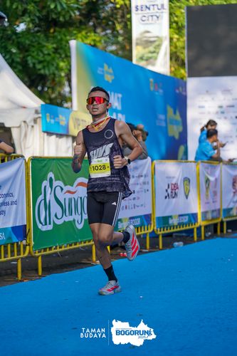 Race photo from Taman Budaya x BOGORUN 2025