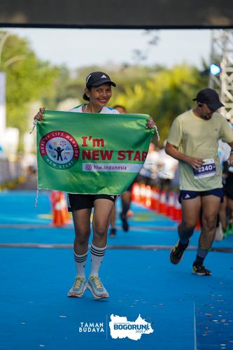 Race photo from Taman Budaya x BOGORUN 2025