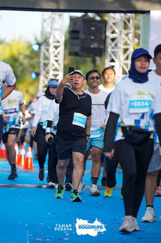 Race photo from Taman Budaya x BOGORUN 2025